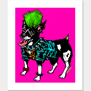 Punk Dog Posters and Art